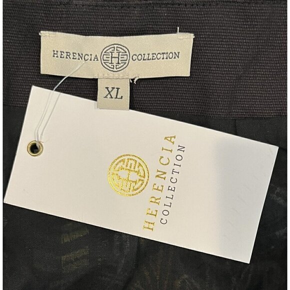 NEW Herencia Collection State Reina Black Floral Embroidered Mini Skirt - Picture 11 of 12